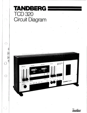 tandberg tcd-320-s 维修电路原理图.pdf