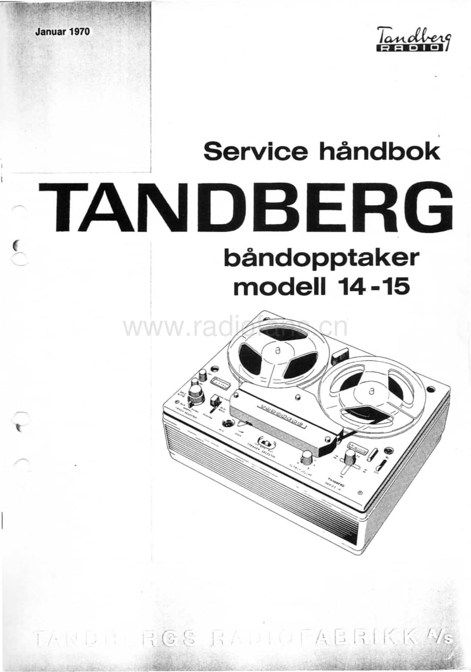 tandberg tb-14-15-sm 维修电路原理图.pdf_第1页