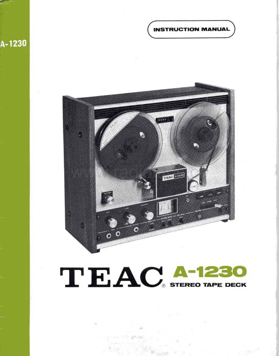 teac_A-1230 维修电路原理图.pdf_第1页