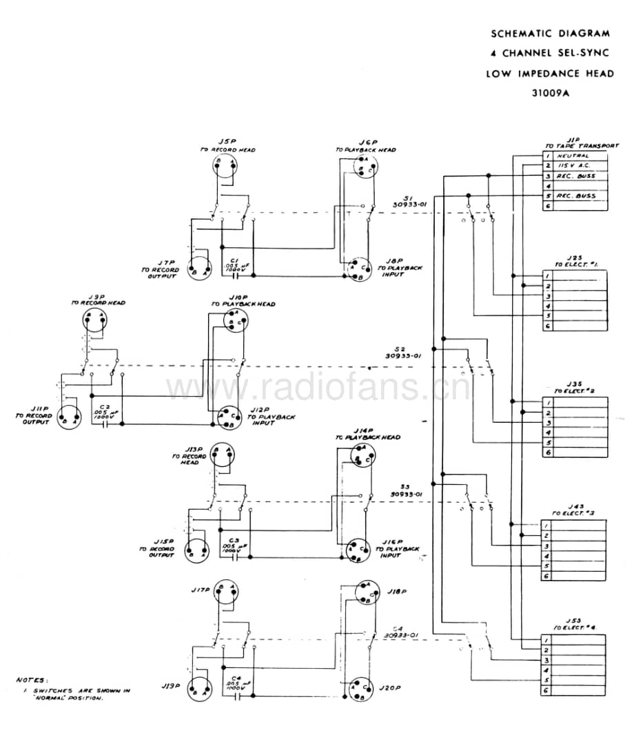 AMPEXAmpex-300_sel-sync_1959_Schematic 维修电路原理图.pdf_第2页
