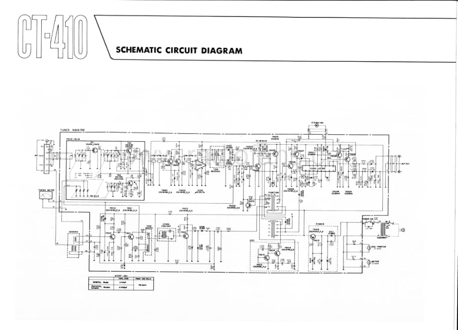 YAMAHA ct-410-s 维修电路原理图.pdf_第1页