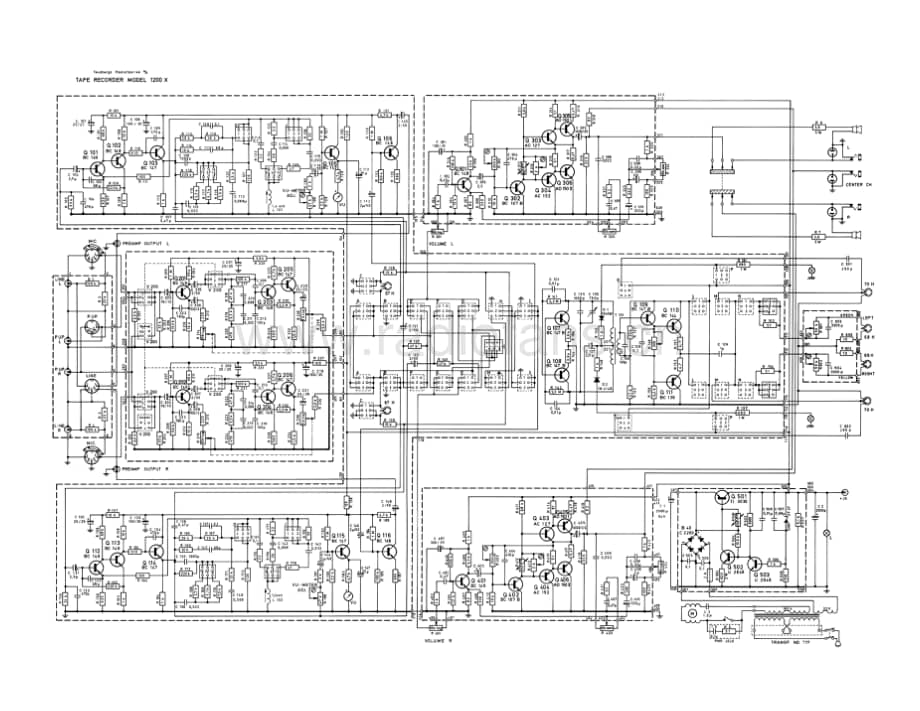 tandberg 1200x-s 维修电路原理图.pdf_第1页