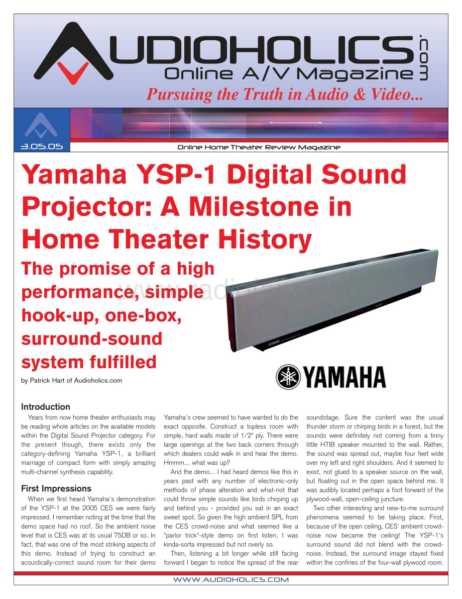 YAMAHA ysp-1-rev 维修电路原理图.pdf_第1页