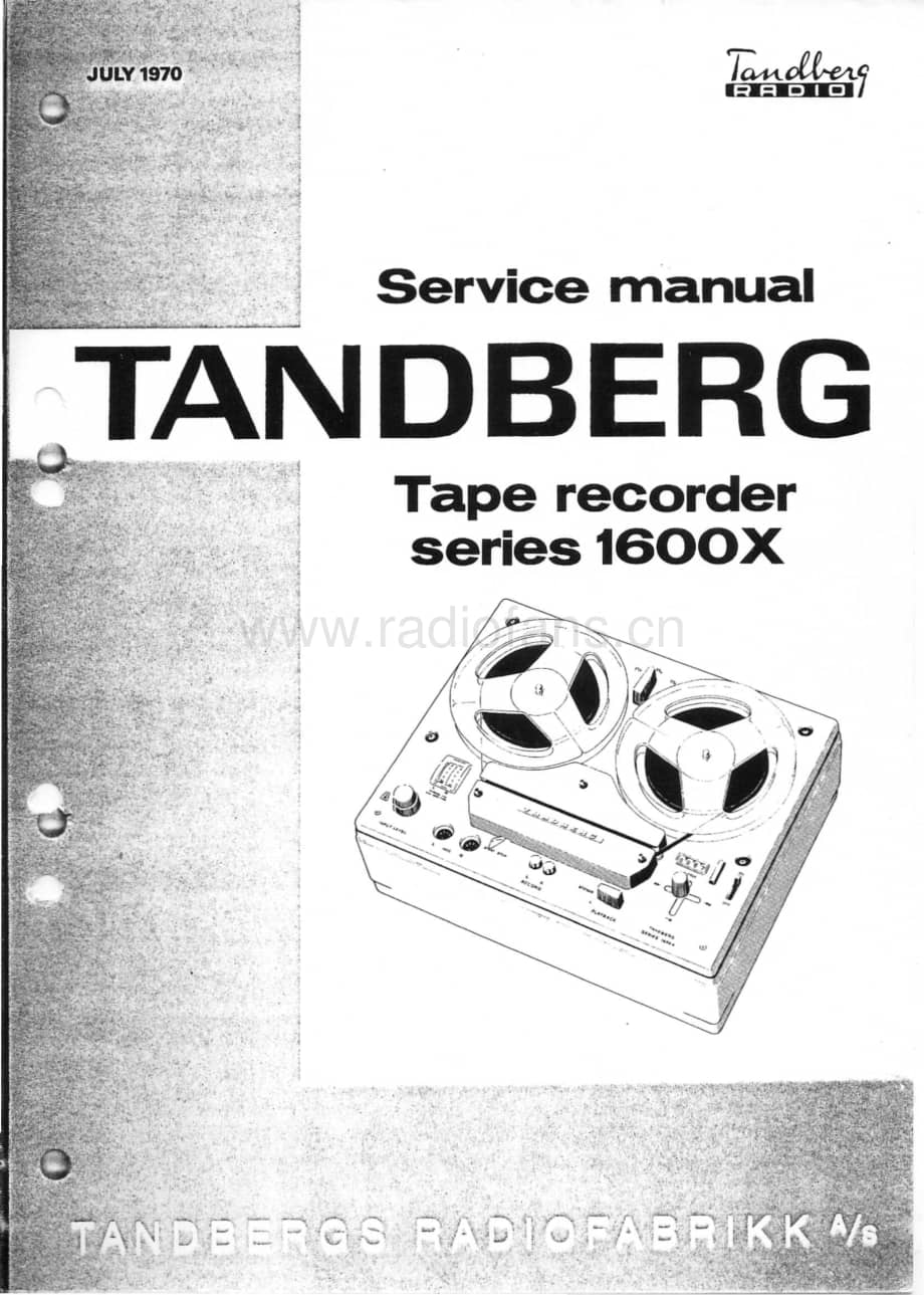 tandberg tb-1600x-sm 维修电路原理图.pdf_第1页