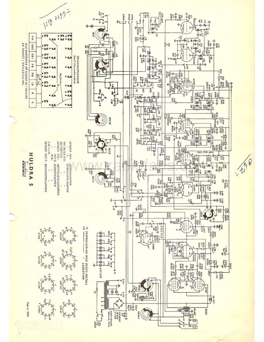 tandberg huldra-5-s 维修电路原理图.pdf_第2页