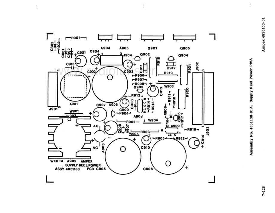 AMPEXATR-800_Supply_Reel_Power_PCB 维修电路原理图.pdf_第2页