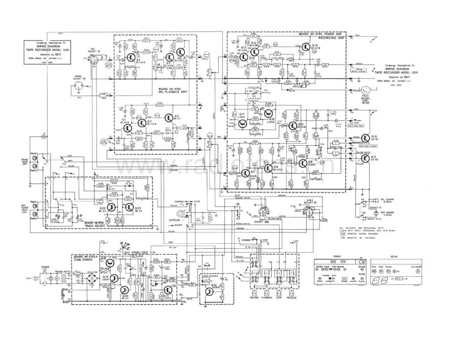 tandberg 13-s 维修电路原理图.pdf_第1页