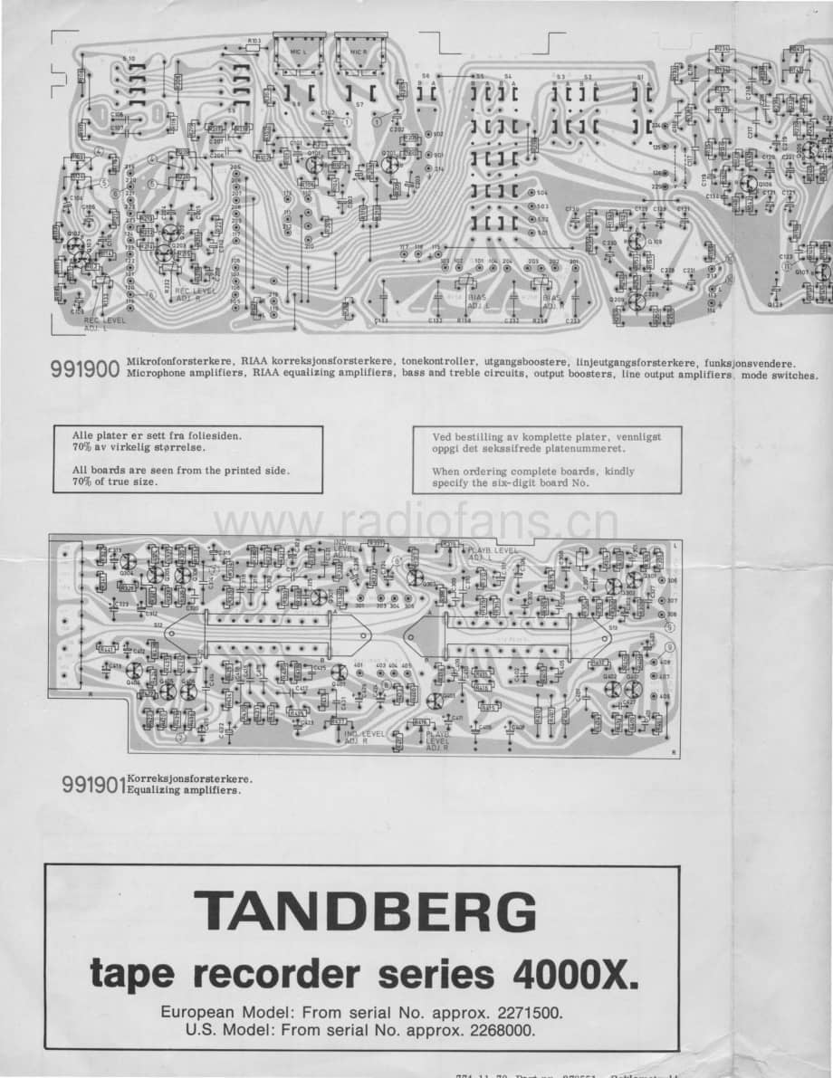 tandberg 4000x-circ 维修电路原理图.pdf_第1页