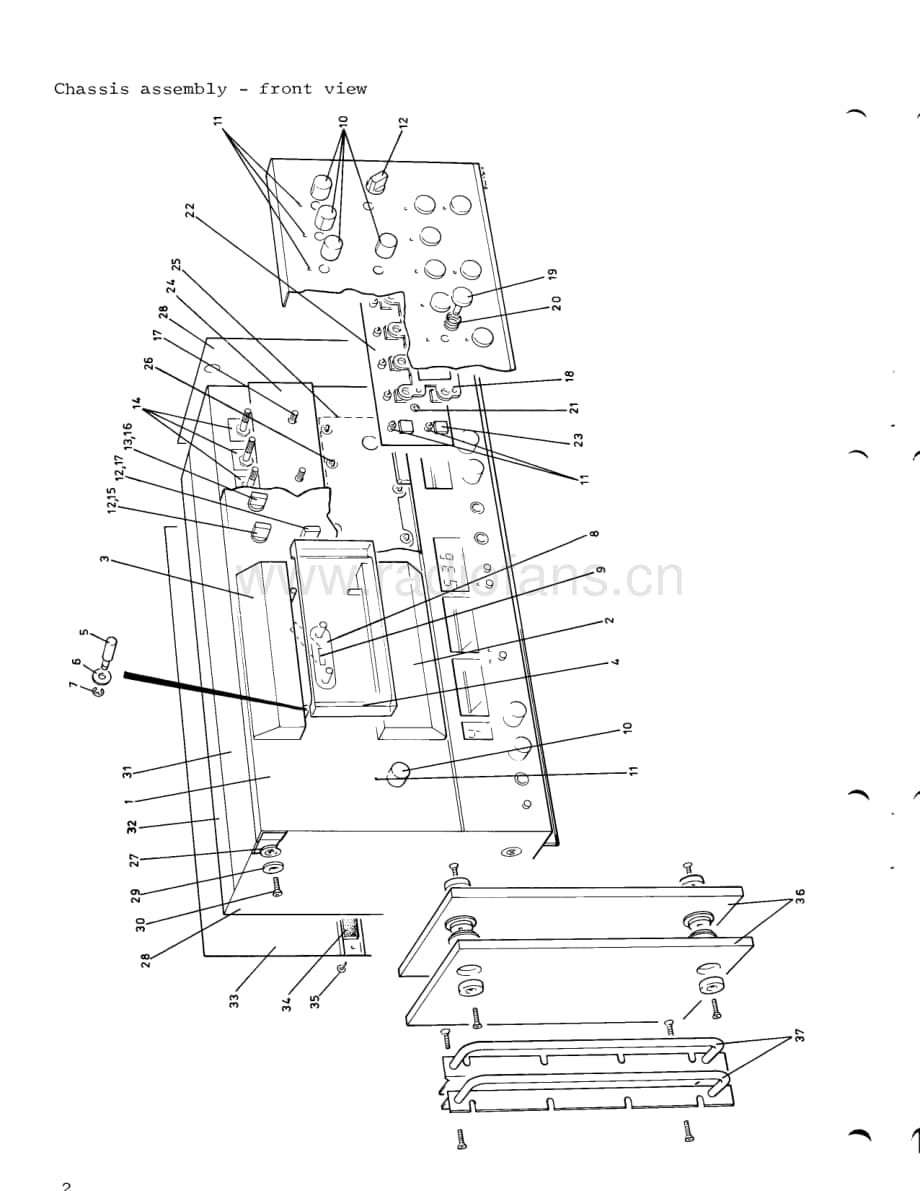 tandberg tcd-3004-illustr-parts 维修电路原理图.PDF_第2页