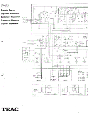 teac V-33_sch 维修电路原理图.pdf