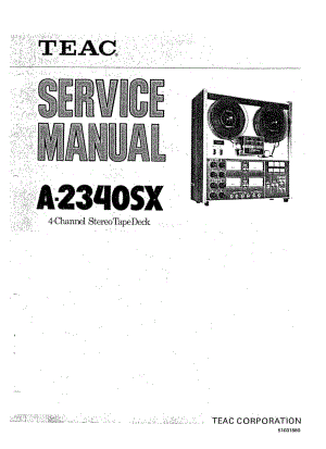 TEAC A2340SX_SM_ 维修电路原理图.pdf