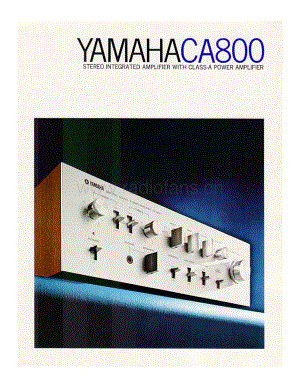 YAMAHA ca-800-b-2 维修电路原理图.pdf