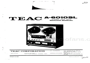 TEAC_A6010SL-sm 维修电路原理图.pdf