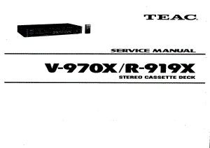 teac V-970X_R-919X 维修电路原理图.pdf