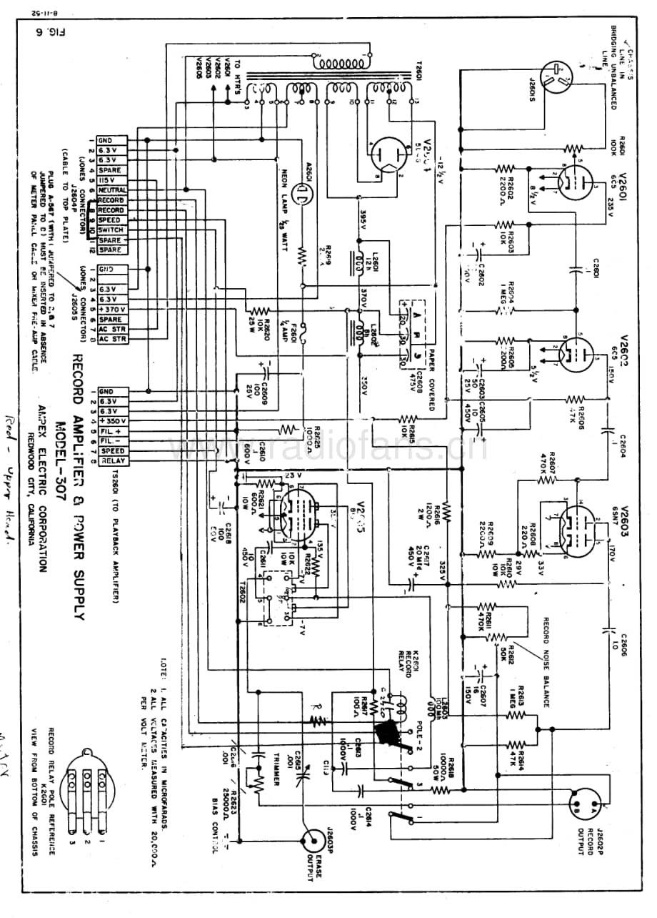 AMPEXAmpex-307-2-schematic 维修电路原理图.pdf_第1页