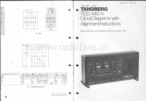 tandberg tcd-440a-s-align 维修电路原理图.pdf