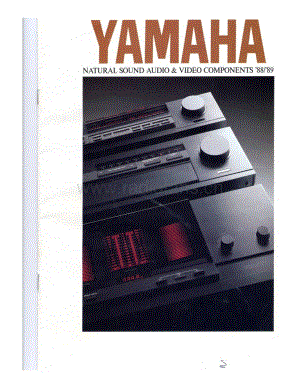 YAMAHA 1988-89-cat 维修电路原理图.pdf