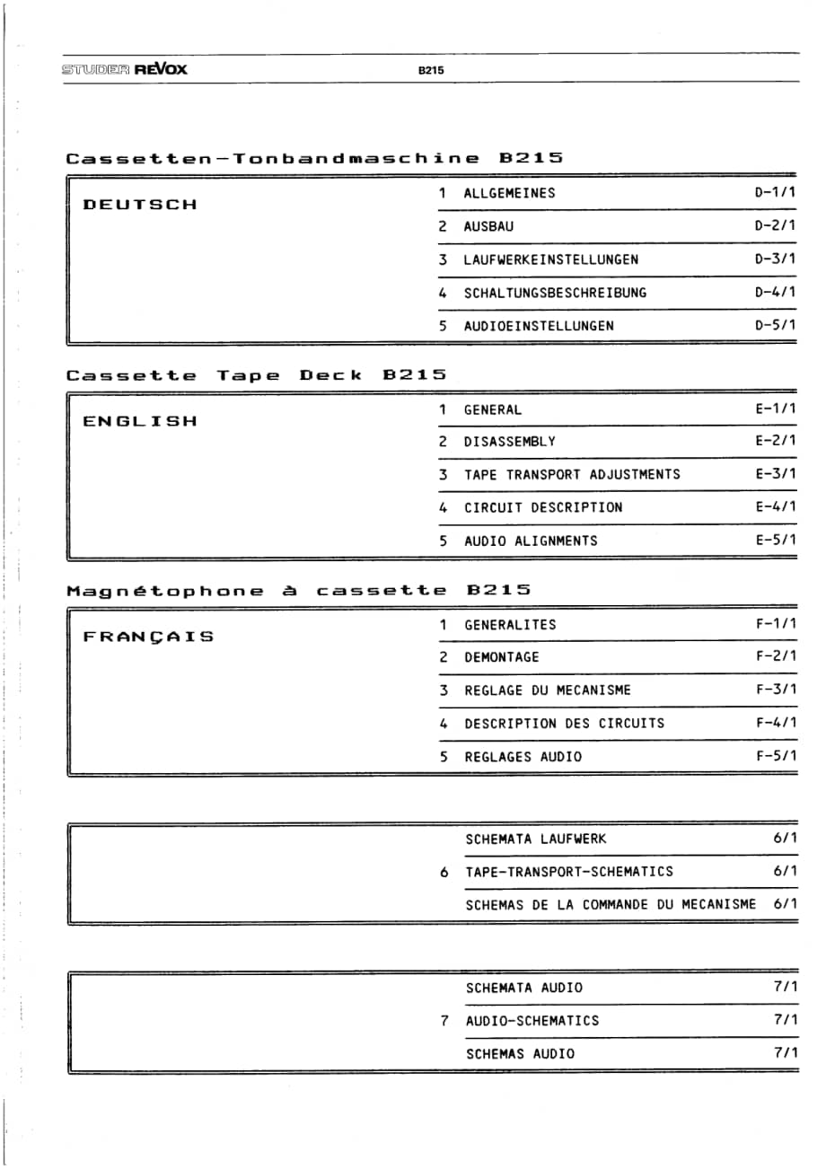 revox_b215_service_en_de_fr.pdf_第2页