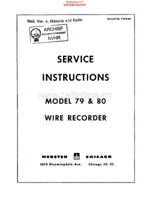 Webster_80维修电路原理图.pdf
