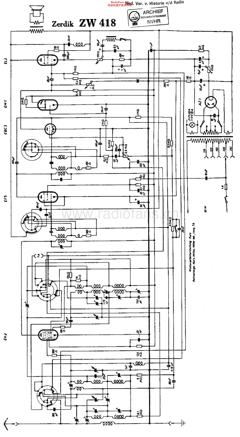 Zerdik_ZW418维修电路原理图.pdf_第1页