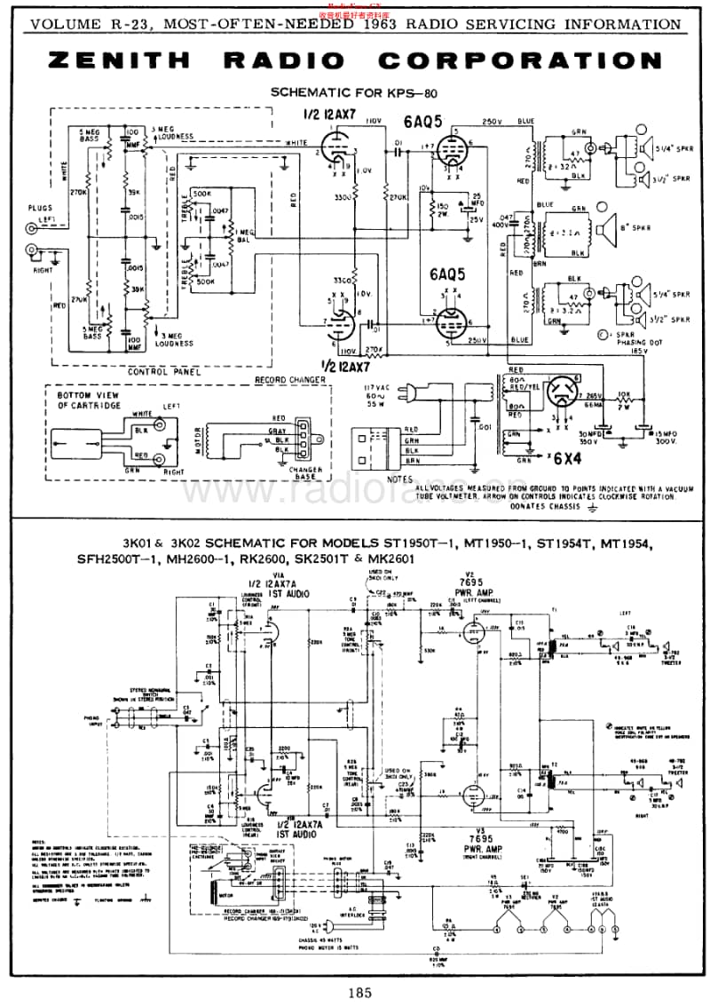 Zenith_KPS80维修电路原理图.pdf_第1页