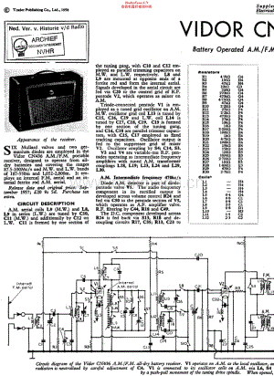 Vidor_CN436维修电路原理图.pdf