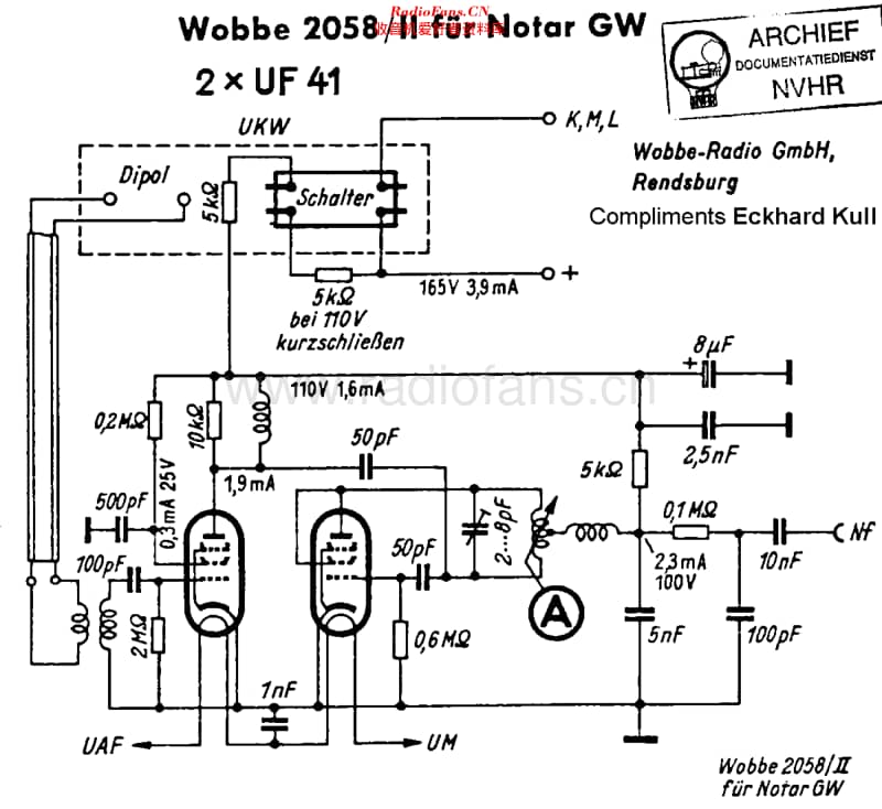 Wobbe_2058II维修电路原理图.pdf_第1页
