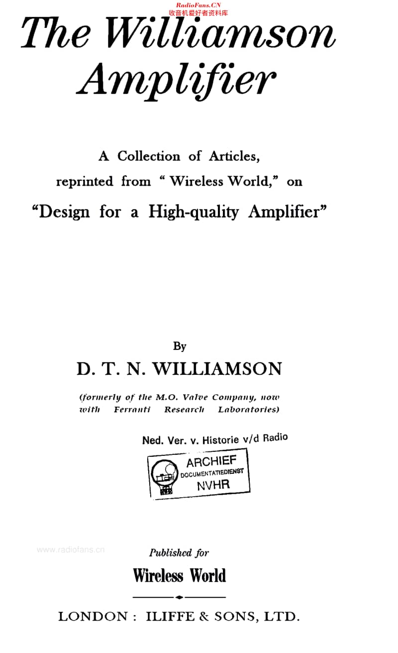 Williamson_Amplifier维修电路原理图.pdf_第2页