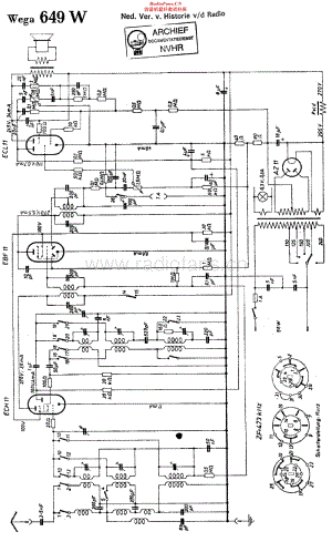 Wega_649W维修电路原理图.pdf