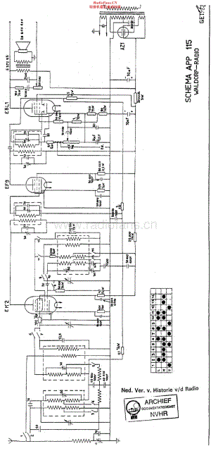 Waldorp_115维修电路原理图.pdf