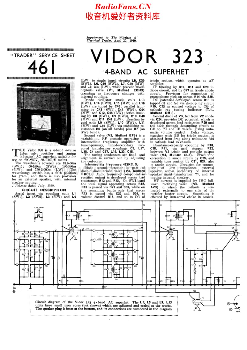 Vidor_323维修电路原理图.pdf_第1页