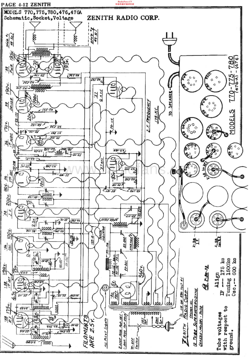 Zenith_770维修电路原理图.pdf_第3页