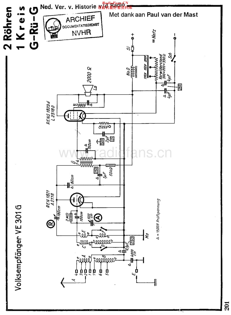 Volksontvanger_VE301G维修电路原理图.pdf_第1页