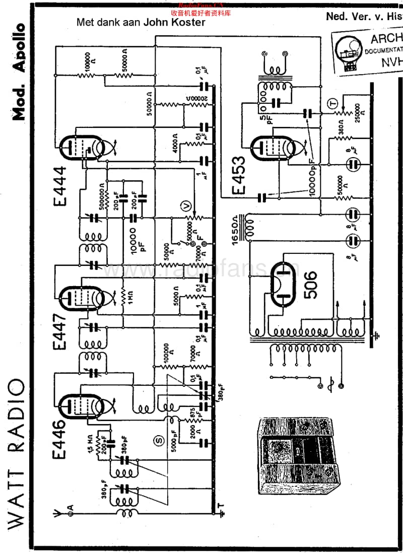 WattRadio_Apollo维修电路原理图.pdf_第1页