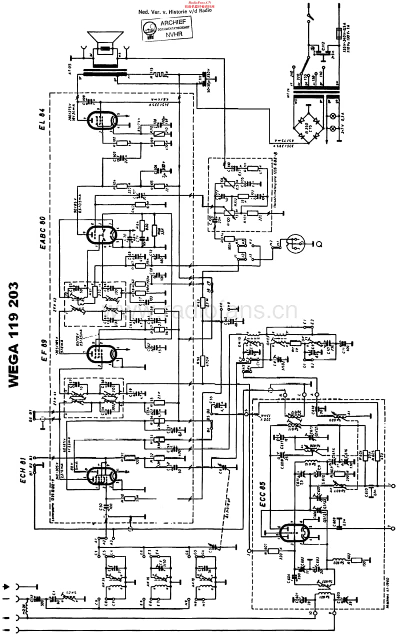 Wega_119维修电路原理图.pdf_第1页