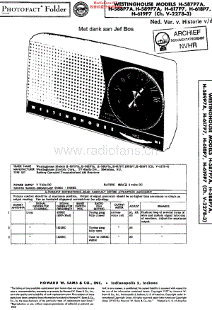 Westinghouse_H587P7维修电路原理图.pdf