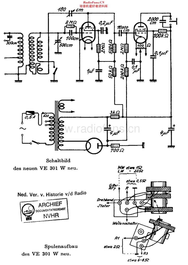 Volksontvanger_VE301Wn维修电路原理图.pdf_第1页