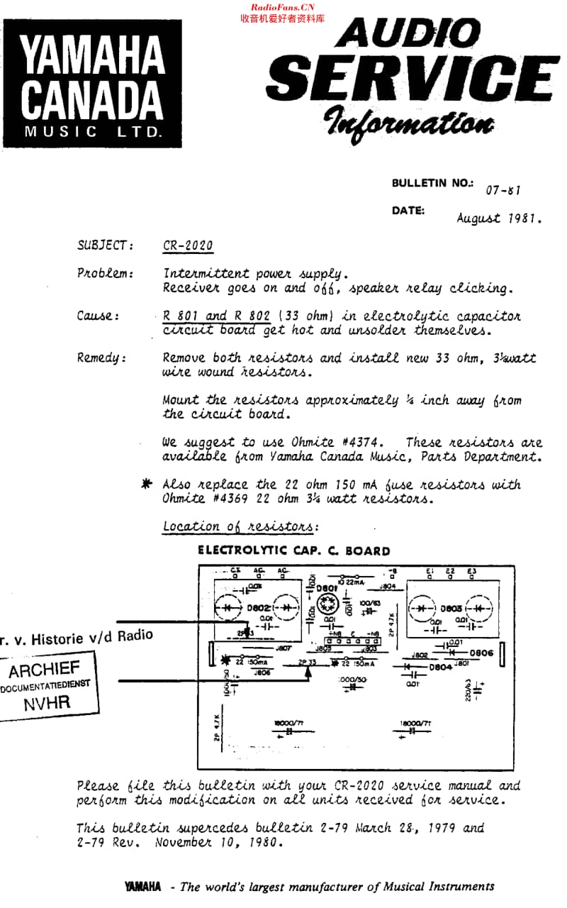 Yamaha_CR2020维修电路原理图.pdf_第2页