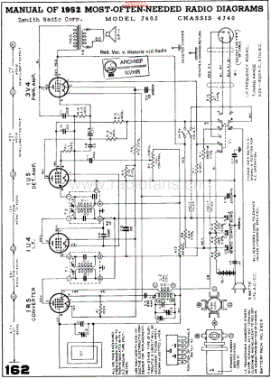 Zenith_J402维修电路原理图.pdf