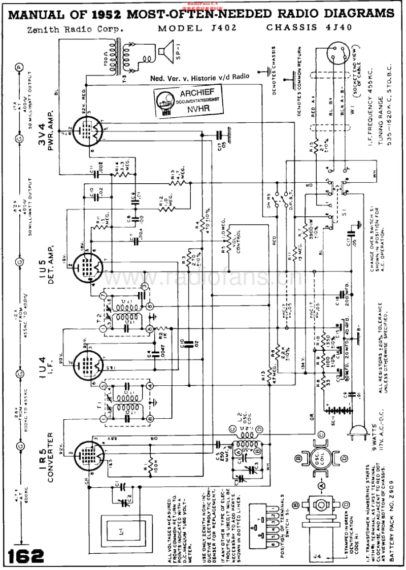 Zenith_J402维修电路原理图.pdf_第1页