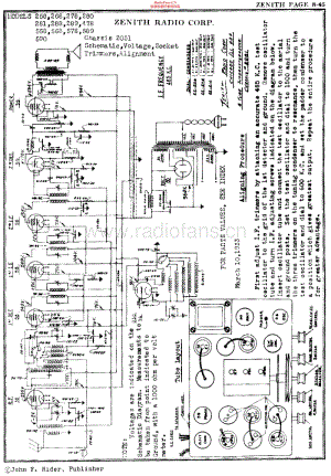 Zenith_258维修电路原理图.pdf