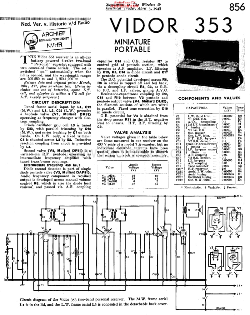 Vidor_CN353维修电路原理图.pdf_第1页