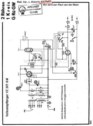 Volksontvanger_VE301GW维修电路原理图.pdf