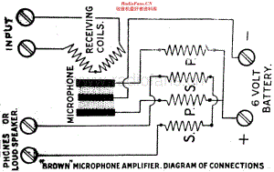Brown_MicrophoneAmplifier维修电路原理图.pdf