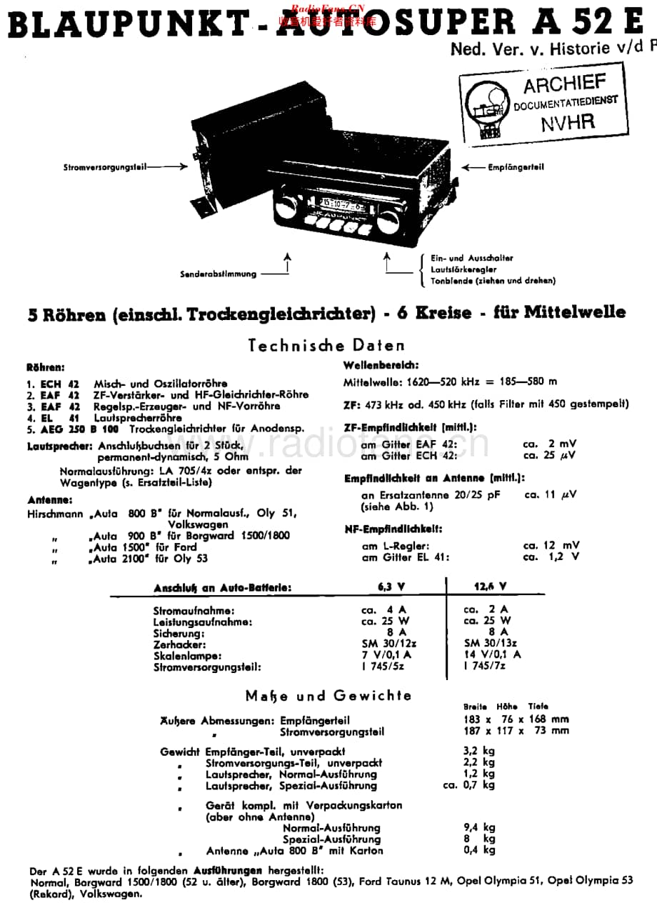 Blaupunkt_A52E维修电路原理图.pdf_第1页