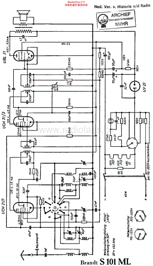 Brandt_S101ML维修电路原理图.pdf