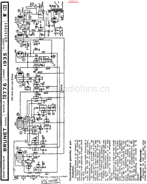 Brunet_TO776维修电路原理图.pdf