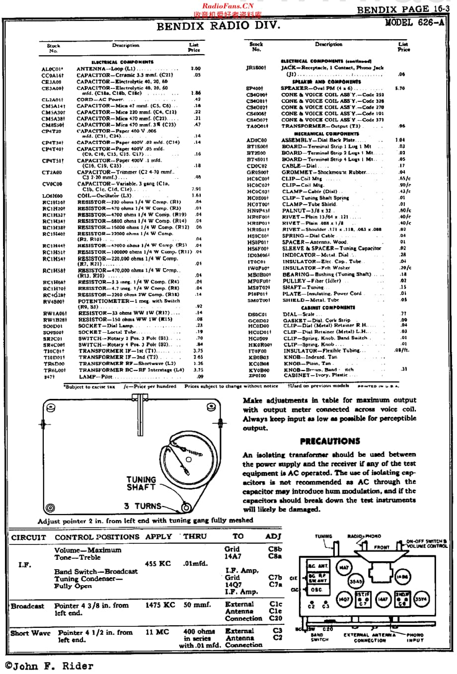 Bendix_626A维修电路原理图.pdf_第3页