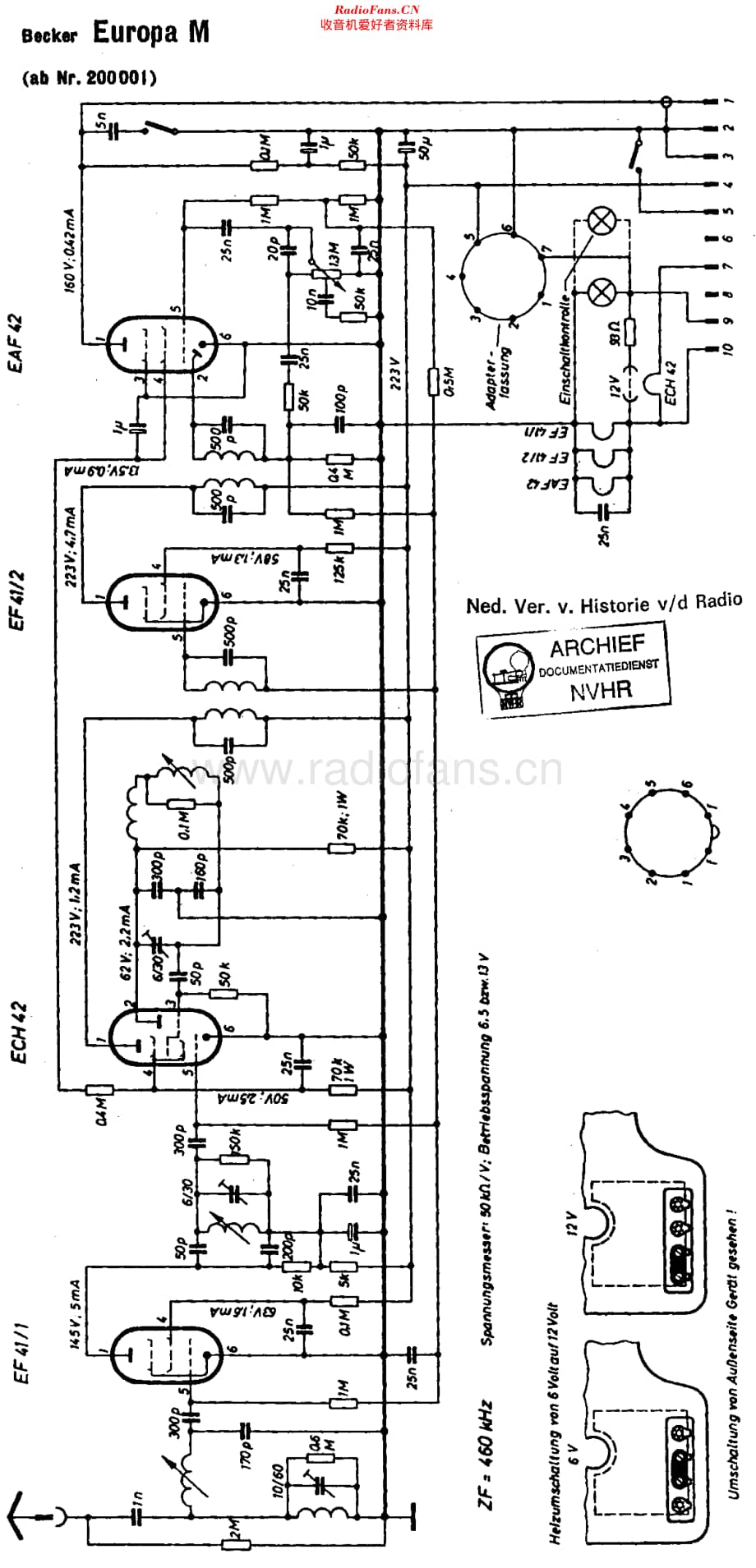 Becker_EuropaM维修电路原理图.pdf_第1页
