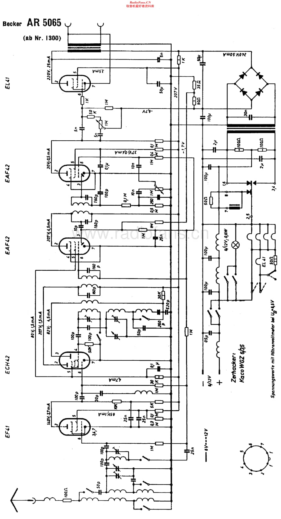 Becker_5065维修电路原理图.pdf_第2页